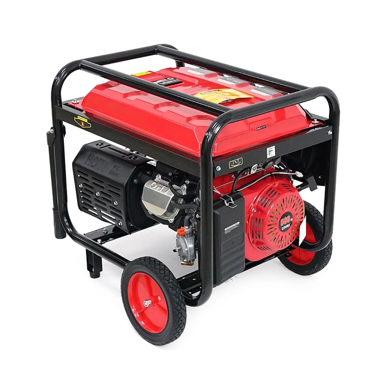 Генератор COVAX EPH18500E2-GAS, 9.0kW, бензин/газ, 220V, 50Hz, DC12V, 20HP, електро стартер, 25L (EPH18500E2-GAS) - фото 2