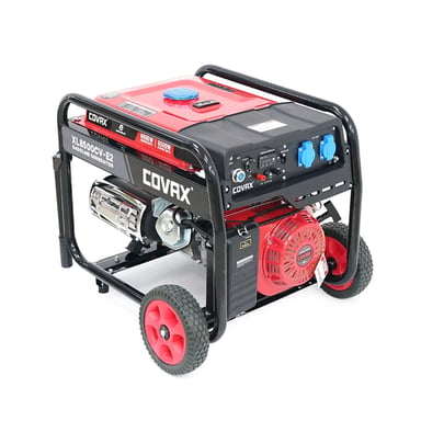 Генератор COVAX XL8500CV-E2, 6.0kW, 220V, 50Hz, DC12V, 15HP, електро стартер, 25L (XL8500CV-E2) - фото 1