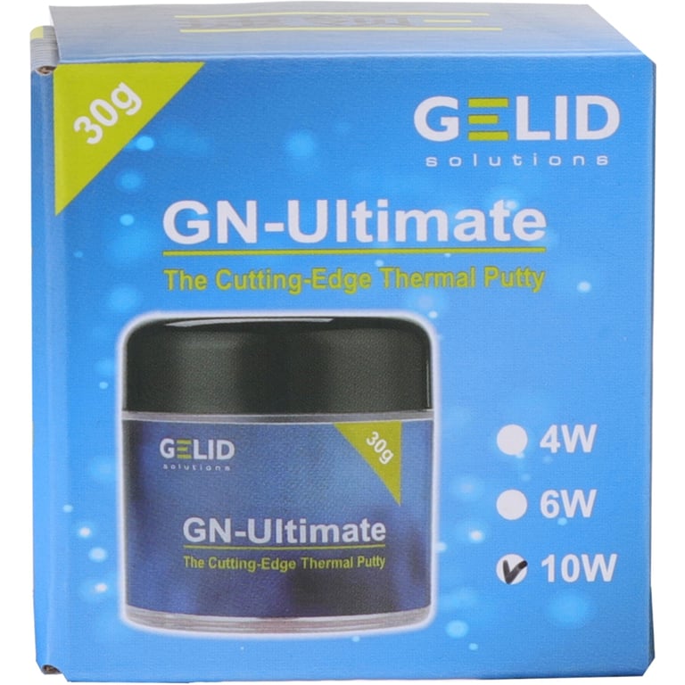 Термопаста Gelid Solutions GN-Ultimate 10W Thermal Putty 30g (TN-GN10-01) - фото 4