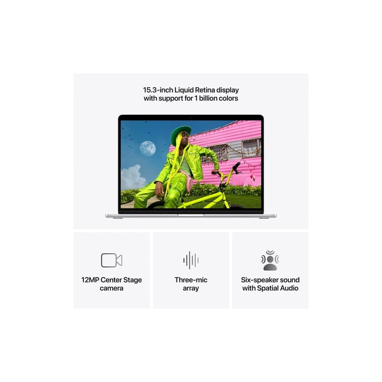 Ноутбук Apple MacBook Air 15 M5 A3448 Starlight (MDVD4UA/A) - фото 5