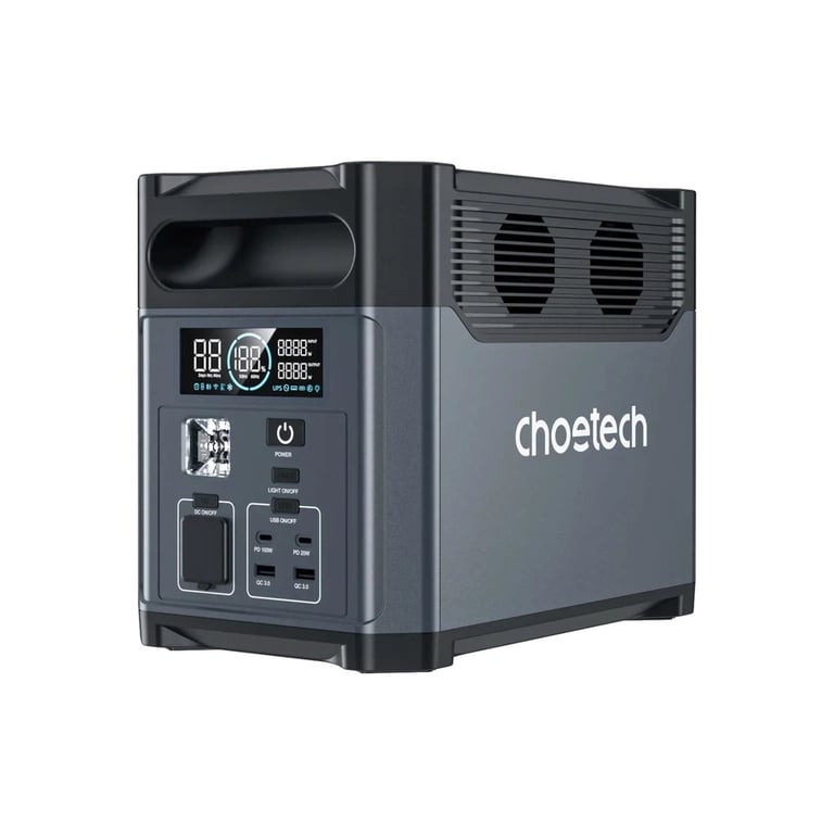 Зарядна станція Choetech BS061-BQB 1200W 1024Wh (BS061-BQB) - фото 1