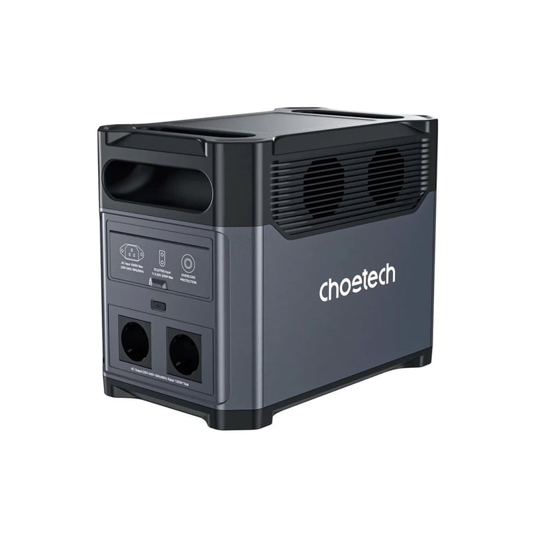 Зарядна станція Choetech BS061-BQB 1200W 1024Wh (BS061-BQB) - фото 2