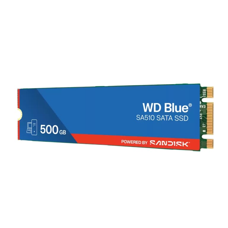 Накопичувач SSD M.2 2280 500GB SA510 BLUE WD (WDS500G3B0B-00AXS0) - фото 2