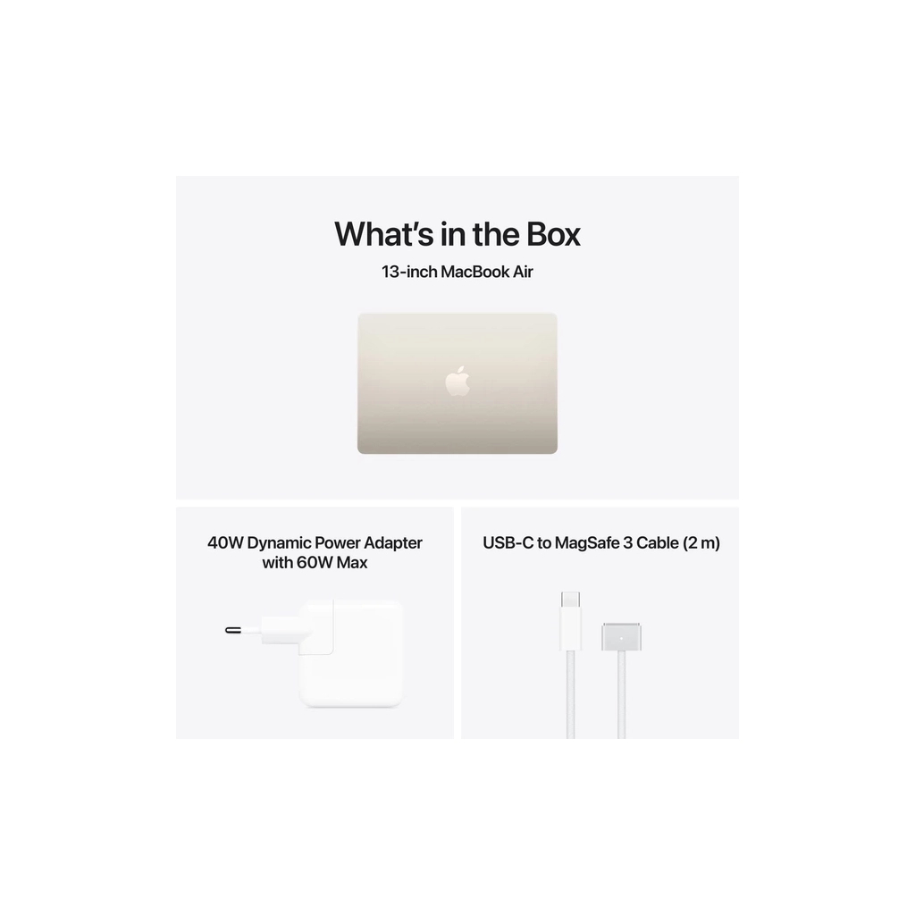 Ноутбук Apple MacBook Air 13 M5 A3449 Starlight (MDHD4UA/A) - фото 9 Ноутбук Apple MacBook Air 13 M5 A3449 Starlight (MDHD4UA/A) - фото 9