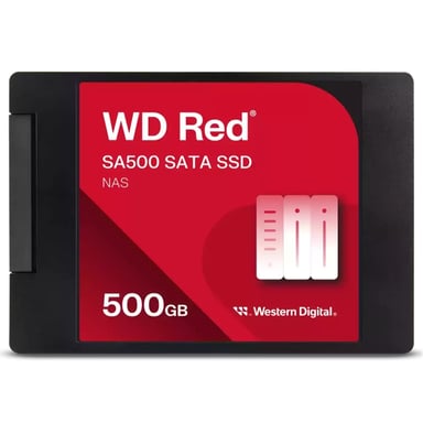 Накопичувач SSD 2.5" 500GB RED SA500 WD (WDS500G1R0A-68A4W0) - фото 1