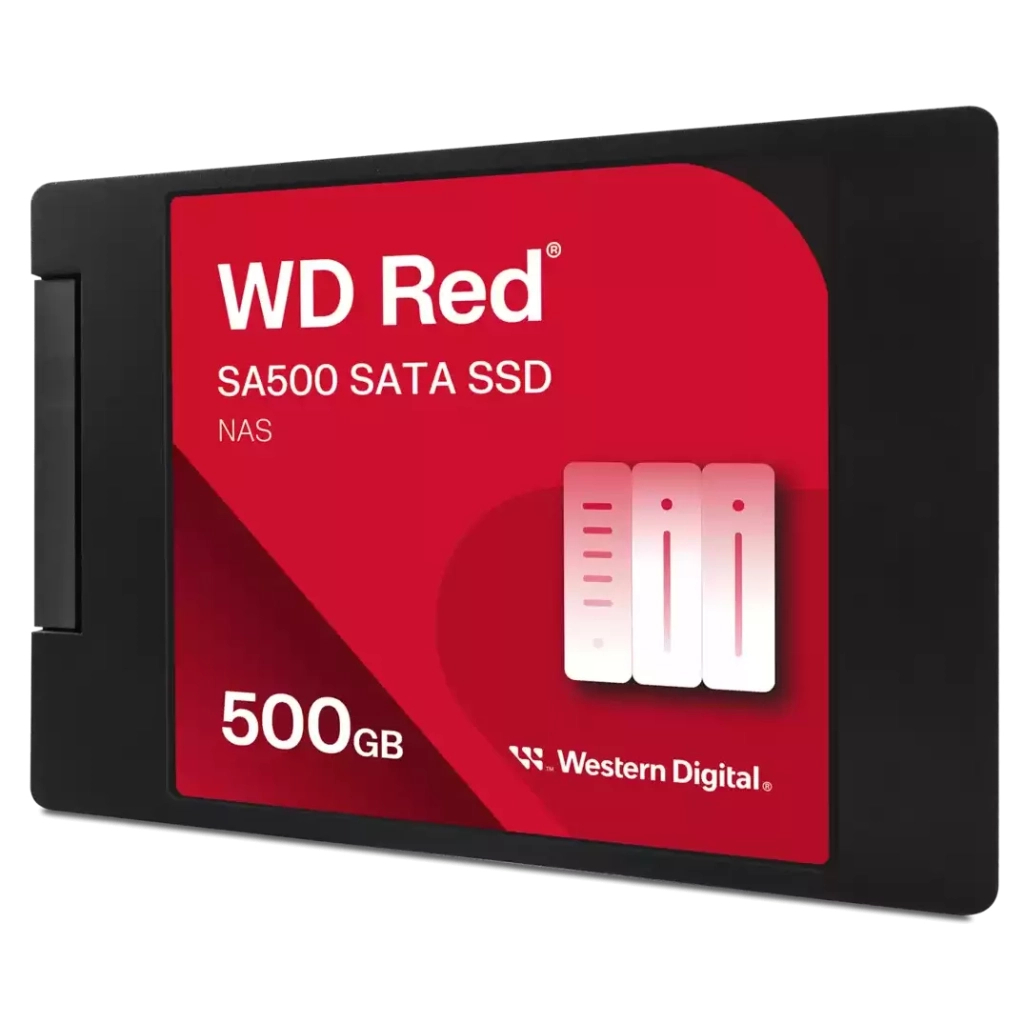 Накопичувач SSD 2.5" 500GB RED SA500 WD (WDS500G1R0A-68A4W0) - фото 2 Накопичувач SSD 2.5" 500GB RED SA500 WD (WDS500G1R0A-68A4W0) - фото 2