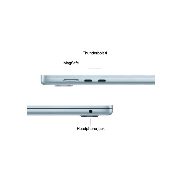 Ноутбук Apple MacBook Air 15 M5 A3448 Sky Blue (MDVU4UA/A) - фото 6