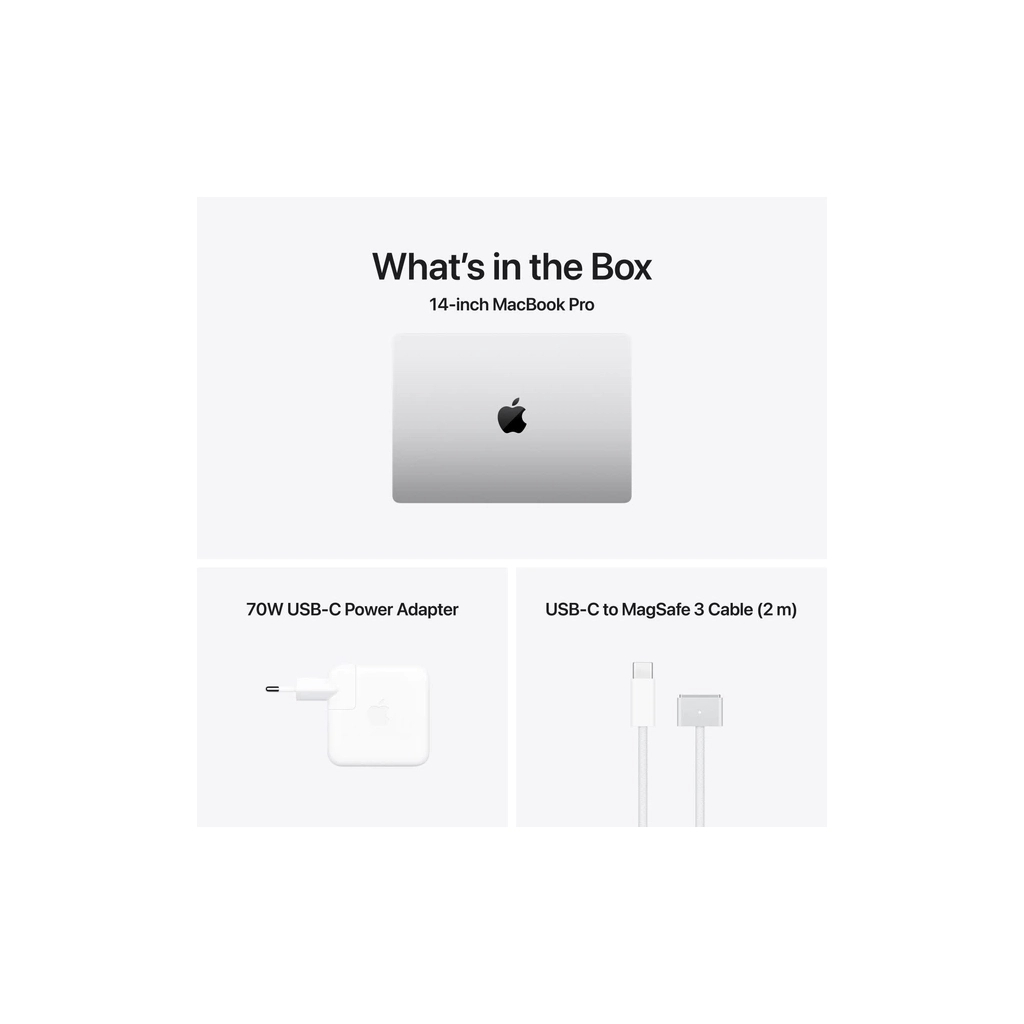 Ноутбук Apple MacBook Pro 14 A3434 M5 Silver (MJ3E4UA/A) - фото 8 Ноутбук Apple MacBook Pro 14 A3434 M5 Silver (MJ3E4UA/A) - фото 8