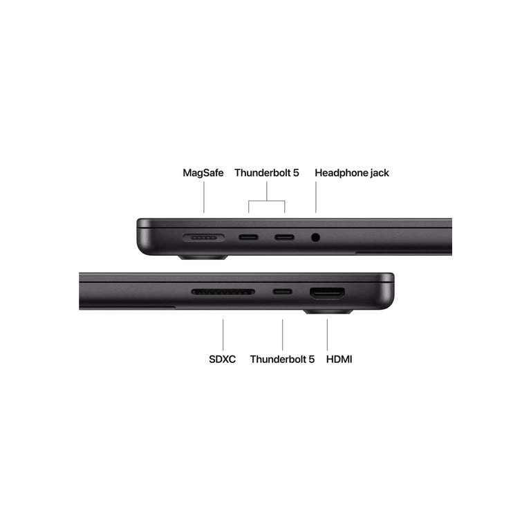 Ноутбук Apple MacBook Pro 14 A3426 M5 Pro Space Black (MGDR4UA/A) - фото 7