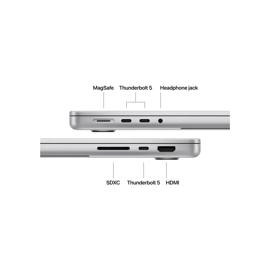 Ноутбук Apple MacBook Pro 14 A3426 M5 Pro Silver (MGDN4UA/A) - фото 7 Ноутбук Apple MacBook Pro 14 A3426 M5 Pro Silver (MGDN4UA/A) - фото 7