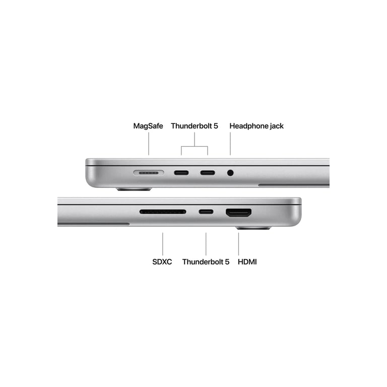 Ноутбук Apple MacBook Pro 16 A3428 M5 Pro Silver (MGE44UA/A) - фото 7