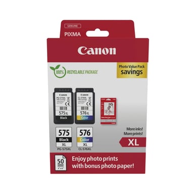 Картридж Canon PG-575XL/CL-576XL MultipackXL BK,Color (5437C006) - фото 1