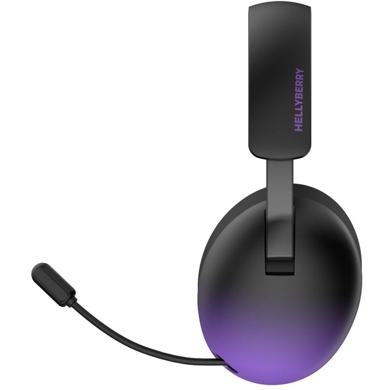 Навушники Hator Hellyberry HH30 PRO Wireless Black/Violet (HH30_PRO_wireless_BV) - фото 3