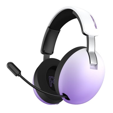 Навушники Hator Hellyberry HH30 PRO Wireless White-Violet (HH30_PRO_wireless_WV) - фото 1