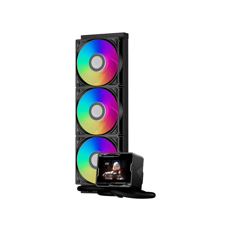 Система рідинного охолодження PcCooler GT360M ARGB Display BK - фото 2
