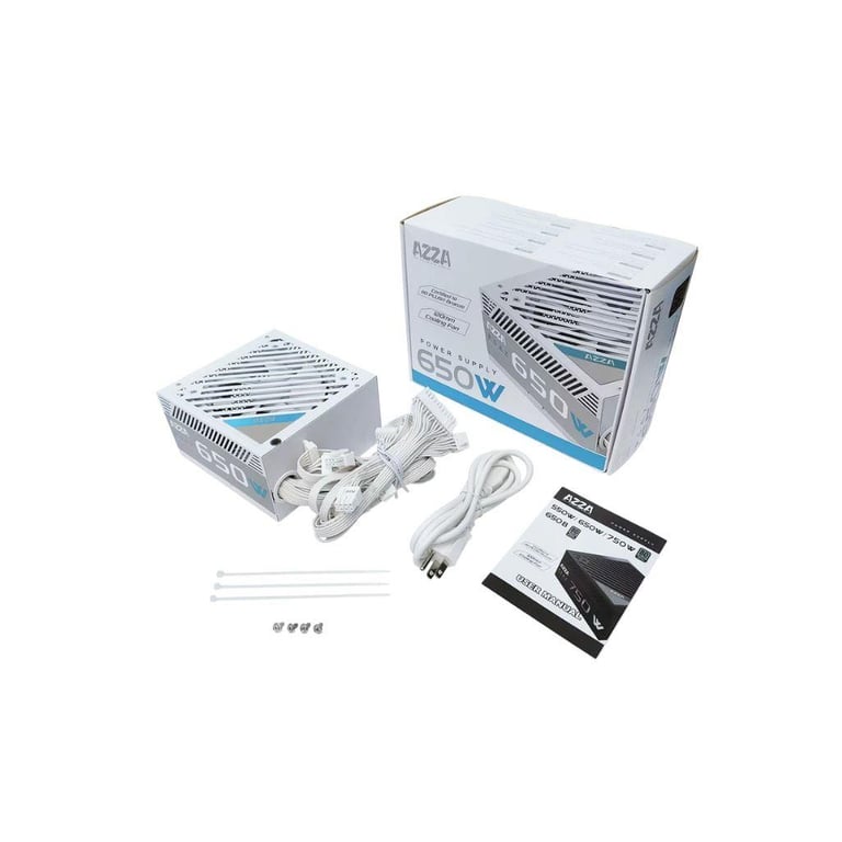 Блок живлення Azza 650W (PSAZ-650B-WHITE) - фото 3