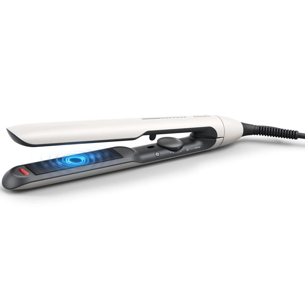 Вирівнювач для волосся Philips 5000 Series, темп.режимов-12, 120230 °C, кераміка, білий (BHS515/00) - фото 1 Вирівнювач для волосся Philips 5000 Series, темп.режимов-12, 120230 °C, кераміка, білий (BHS515/00) - фото 1