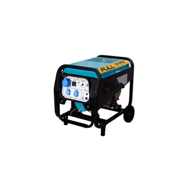 Генератор FULL дизельний FDL9000LE, 230V, 50Hz, 6.8kW, 12,5 л, 2л/год, ручний/електростартер (без АКБ) (FDL9000LE) - фото 1