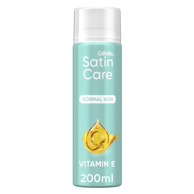 Гель для гоління Satin Care Вітамін Е 200 мл (8006530148108) - фото 1