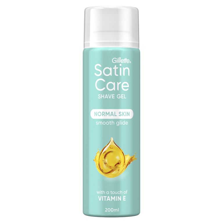 Гель для гоління Satin Care Вітамін Е 200 мл (8006530148108) - фото 2