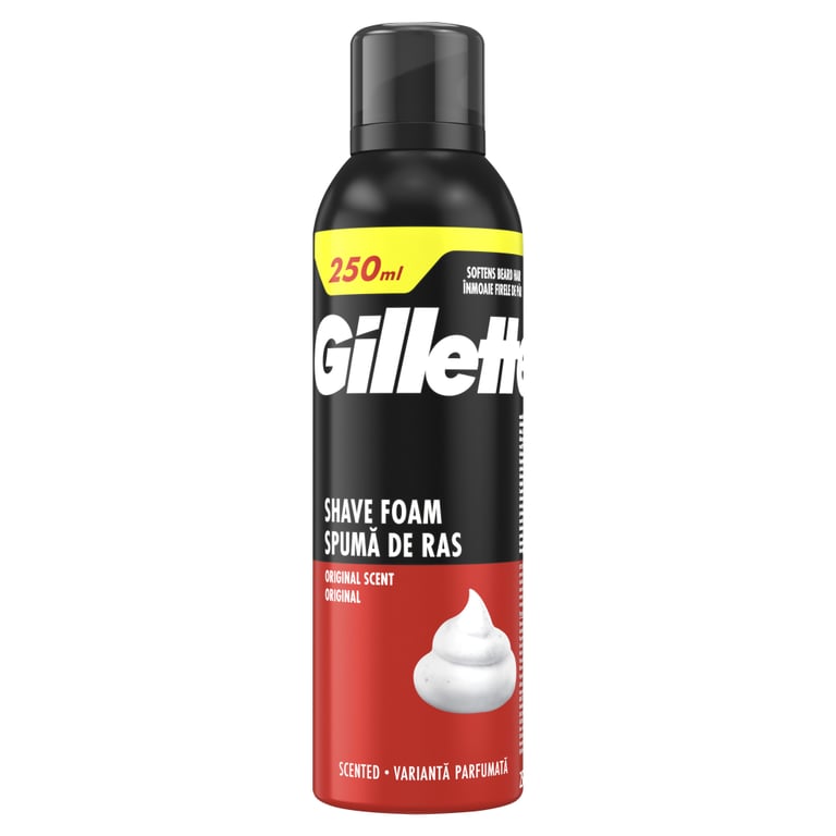 Піна для гоління Gillette Classic 250 мл (8006530159203) - фото 2