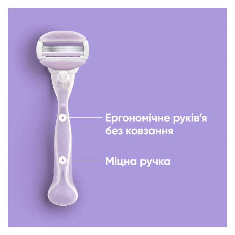 Змінні касети Gillette Venus ComfortGlide Breeze 6 шт. + Чохол (8700216969314) - фото 8
