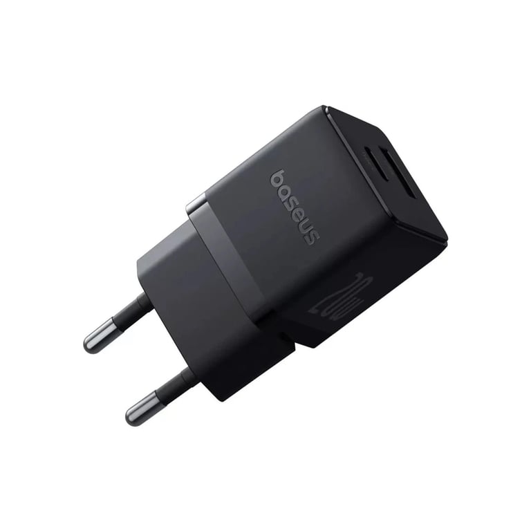 Зарядний пристрій Baseus 1xUSB-C PD20W + 1xUSB + cable USB-C to USB-C white (P10111608113-01) - фото 2