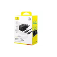 Зарядний пристрій Baseus 1xUSB-C PD20W + 1xUSB + cable USB-C to USB-C white (P10111608113-01) - фото 5