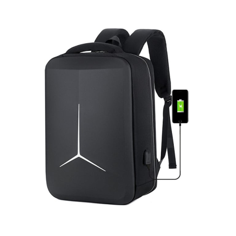 Рюкзак для ноутбука Voltronic 15.6″, TT-2020-2G, Nylon, Polyester, Oxford, Gray, USB (45011)