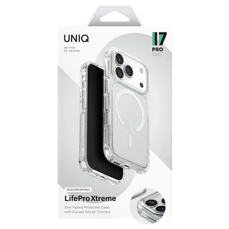 Чохол до мобільного телефона Uniq LifePro Xtreme Apple iPhone 17 Pro Transparent (8886463694008) - фото 6