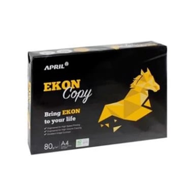 Папір A4, 80 г, 500 л, APRIL EKON COPY класc C, APRIL (OP-EKON-A4-80-C) - фото 1