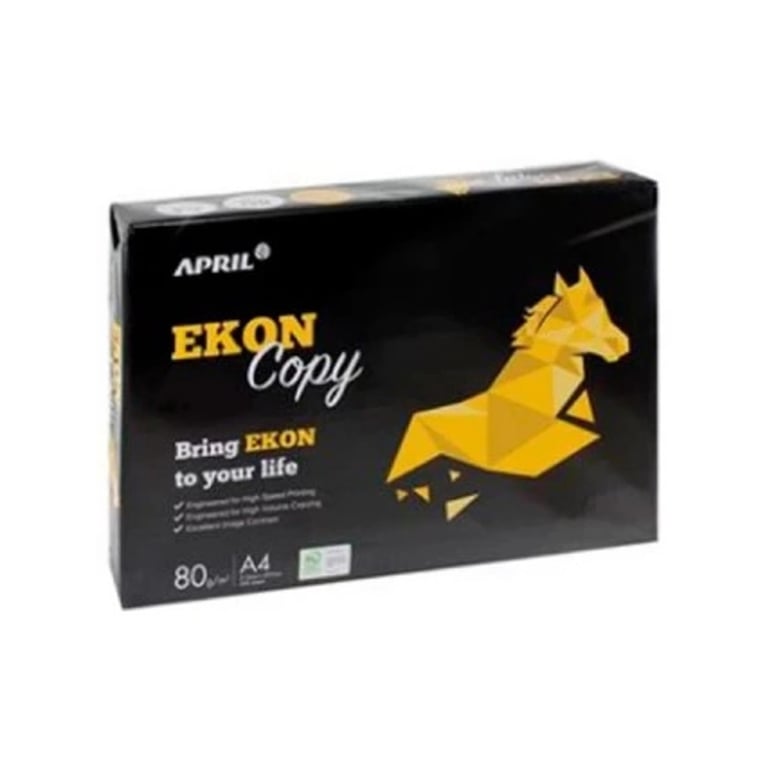 Папір A4, 80 г, 500 л, APRIL EKON COPY класc C, APRIL (OP-EKON-A4-80-C) - фото 1