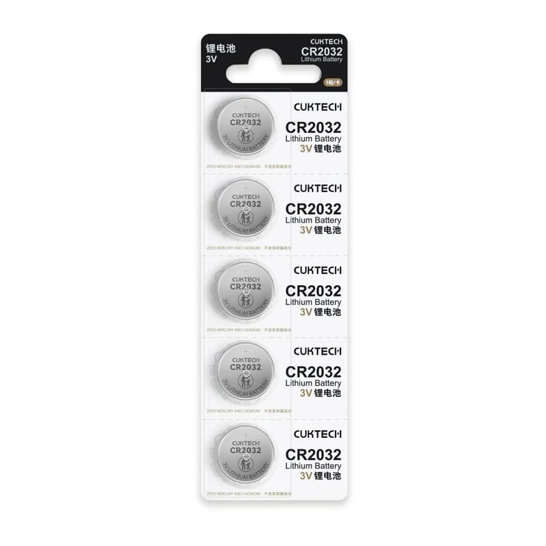 Батарейка CR 2032 coin cell battery * 5 CUKTECH (CKCR2032CNWT)