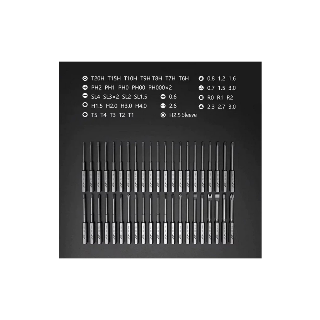 Набір викруток JIMIHOME by Xiaomi 60-in- Black (JM-GNT60) - фото 4 Набір викруток JIMIHOME by Xiaomi 60-in- Black (JM-GNT60) - фото 4