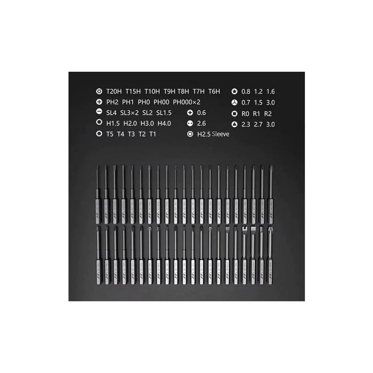 Набір викруток JIMIHOME by Xiaomi 60-in- Black (JM-GNT60) - фото 4