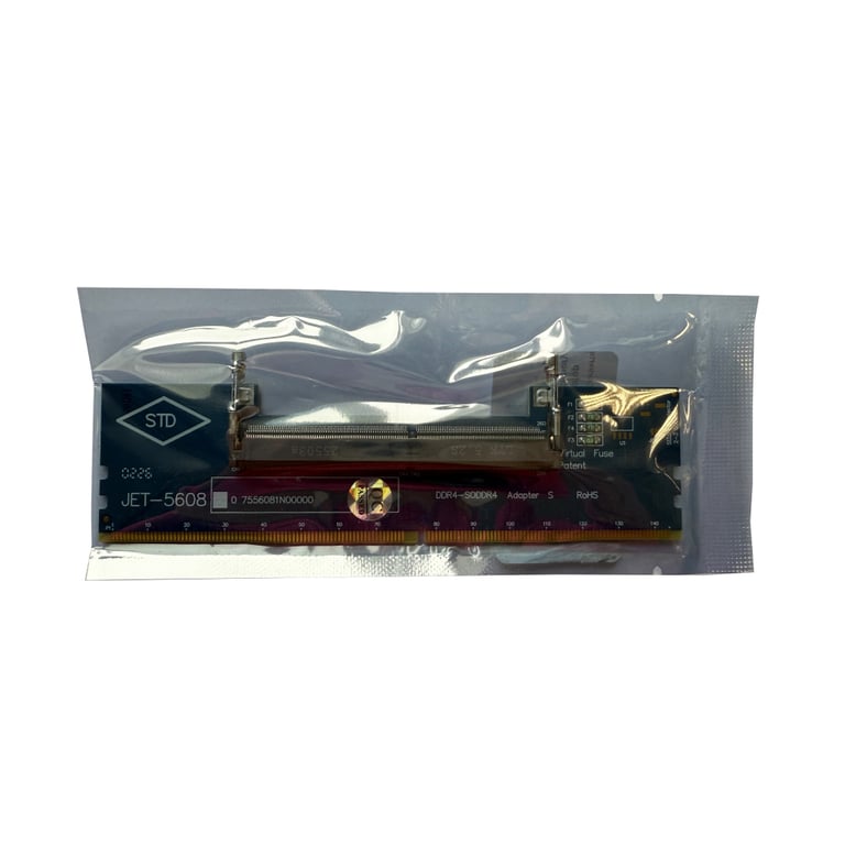 Конвертор Dynamode DDR4 Laptop SO-DIMM to Desktop DIMM RAM Memory (DM-DDR4-DIMM-Converter) - фото 9