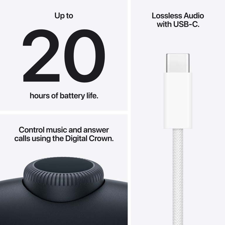 Навушники Apple AirPods Max 2 Midnight (MHWK4ZE/A) - фото 7