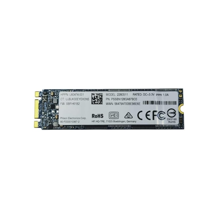 Накопичувач SSD M.2 2280 128GB S11 HP (PSSBN128GA87BCO) — фото 1