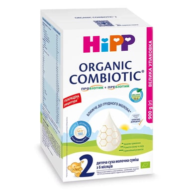 Дитяча суміш HiPP Organic Combiotic 2 900 г (1031101) - фото 1