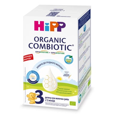 Дитяча суміш HiPP Organic Combiotic 3 500 г (1031099) - фото 1