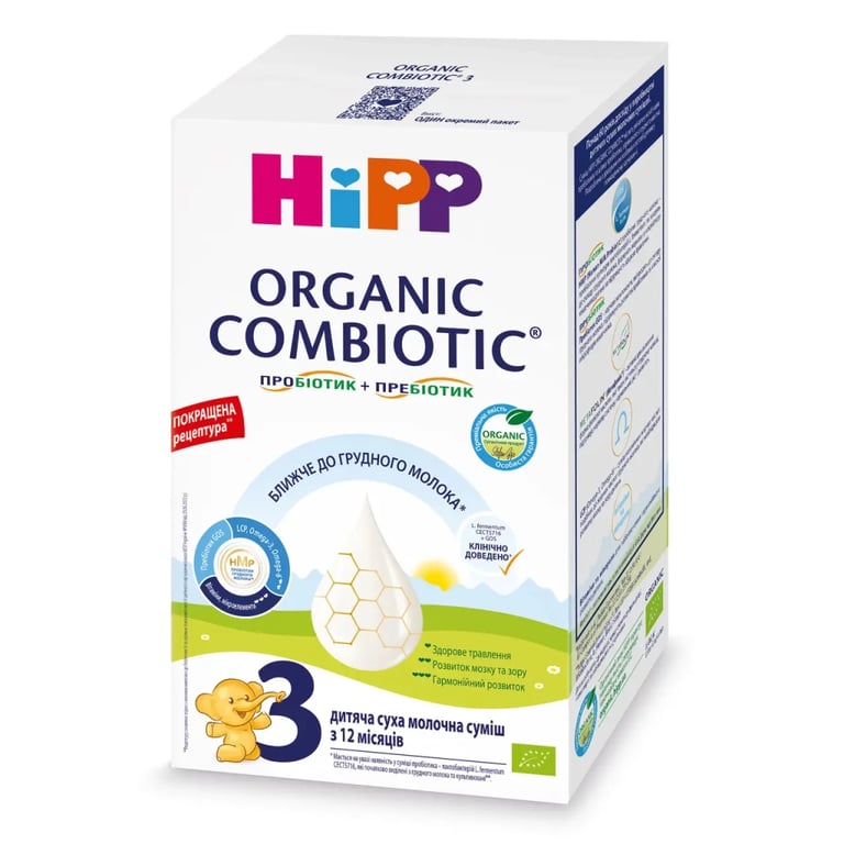Дитяча суміш HiPP Organic Combiotic 3 500 г (1031099) - фото 1