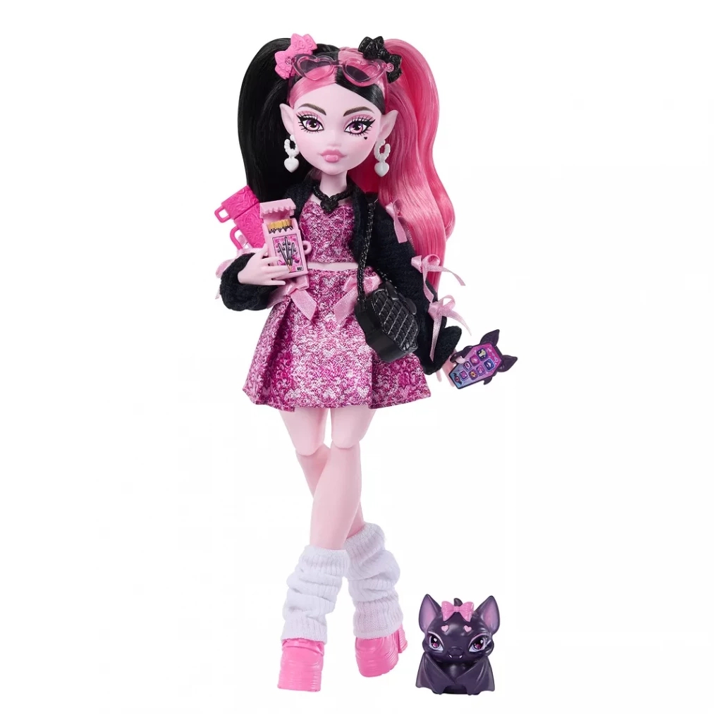 Лялька Monster High Дракулора Монстро-класика Monster High – нова ніч (JHK29) - фото 2 Лялька Monster High Дракулора Монстро-класика Monster High – нова ніч (JHK29) - фото 2