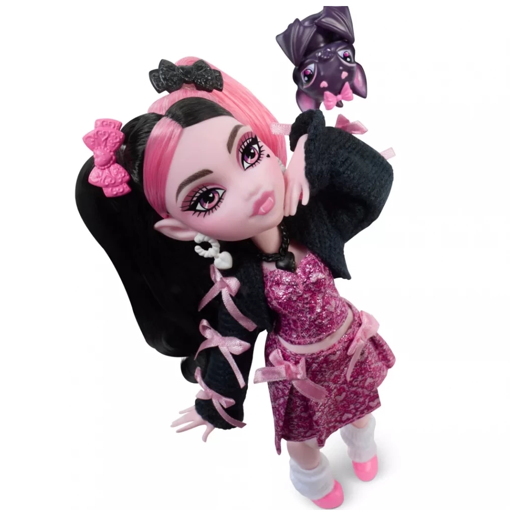 Лялька Monster High Дракулора Монстро-класика Monster High – нова ніч (JHK29) - фото 3 Лялька Monster High Дракулора Монстро-класика Monster High – нова ніч (JHK29) - фото 3