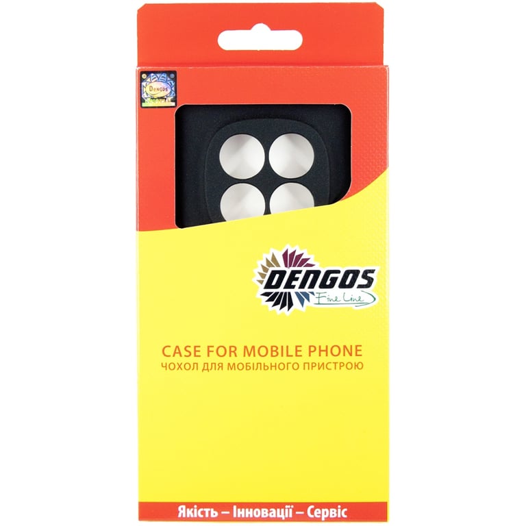 Чохол до мобільного телефона Dengos Carbon + glass Xiaomi Redmi Note 15 Black (DG-KM-185) - фото 3