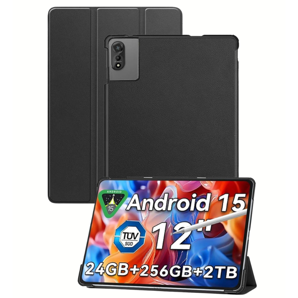 Чохол до планшета BeCover Smart Case Blackview Tab Mega 2 12.0" Black (715133) - фото 1