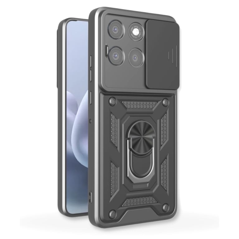 Чохол до мобільного телефона BeCover Military Motorola Moto G86 Black (715037) - фото 1