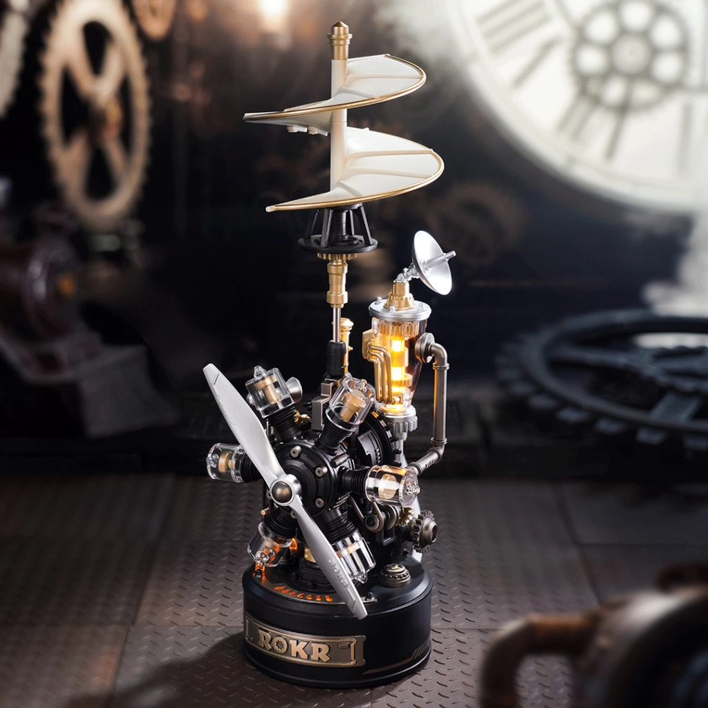 Конструктор Robotime Rokr 3D Гелікоптер Да Вінчі (CGL01) - фото 7 Конструктор Robotime Rokr 3D Гелікоптер Да Вінчі (CGL01) - фото 7