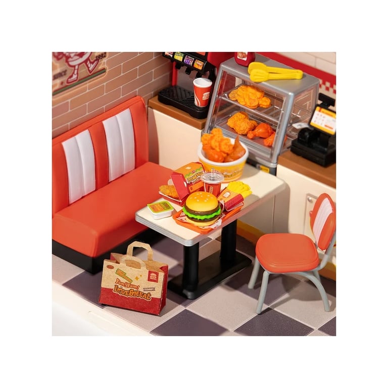 Конструктор Robotime Rolife 3D Бургери Yum Yum (DW010) - фото 6