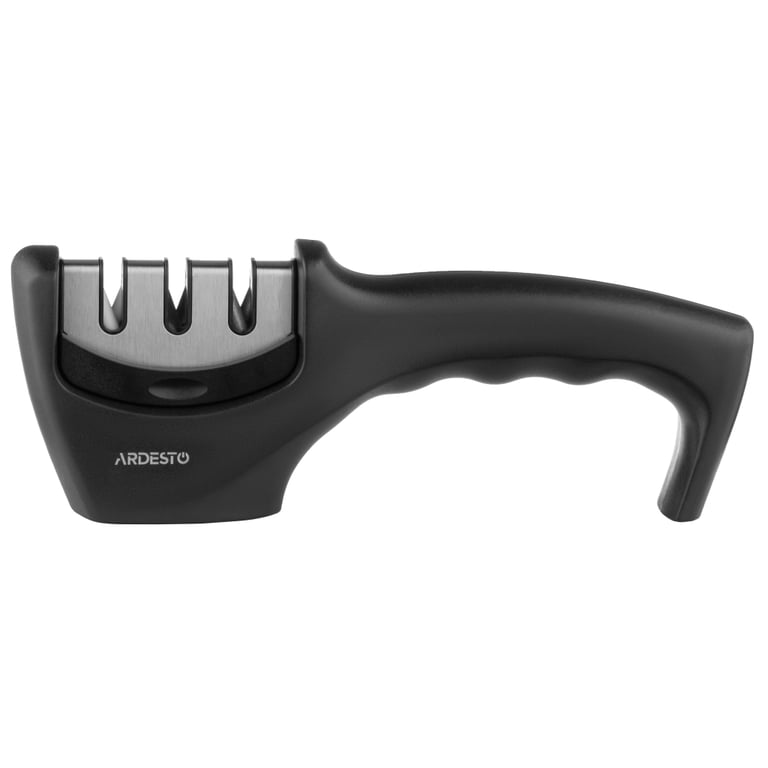 Точило для ножів Ardesto Gemini, 20.5x5.5x7.5см, чорний (AR1920BS) - фото 1