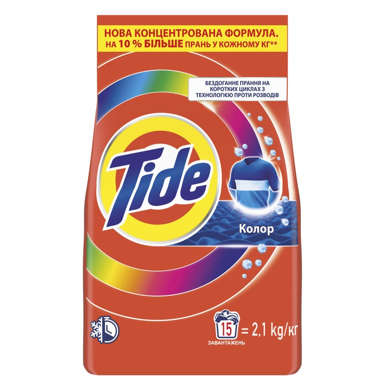 Пральний порошок Tide Color 2.1 кг (8006530172301) - фото 2